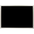 Lavi Industries , Hinged Frame Sign Panel/Barrier, , 48" x 36", Matte Black 50-HFP1003/SA/BK